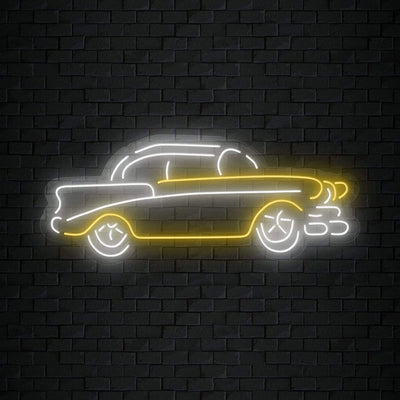 "Auto Oldtimer" Neonschild Sign Schriftzug - NEONEVERGLOW