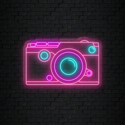 "Fotografie Kamera" Neonschild Sign Schriftzug - NEONEVERGLOW