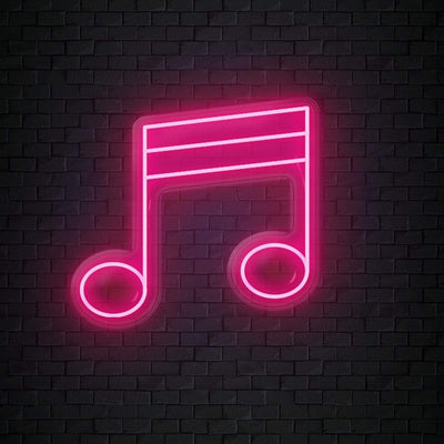 "Music Musik " Neonschild Sign Schriftzug - NEONEVERGLOW