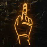 " Finger" LED Neonschild - NEONEVERGLOW