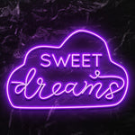 " Sweet Dreams" LED Neonschild - NEONEVERGLOW