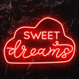 " Sweet Dreams" LED Neonschild - NEONEVERGLOW