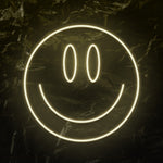 "Smile Lächeln" LED Neonschild Sign Schriftzug - NEONEVERGLOW