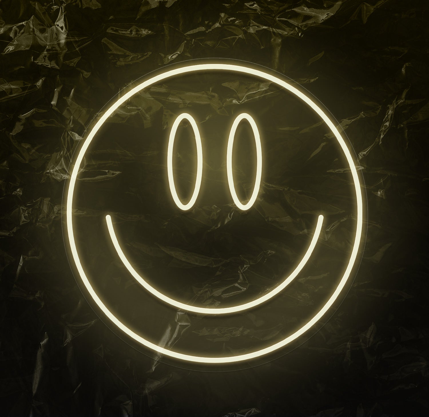 "Smile Lächeln" LED Neonschild Sign Schriftzug - NEONEVERGLOW