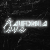 " California love" LED Neon Schriftzug - NEONEVERGLOW