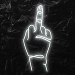 " Finger" LED Neonschild - NEONEVERGLOW