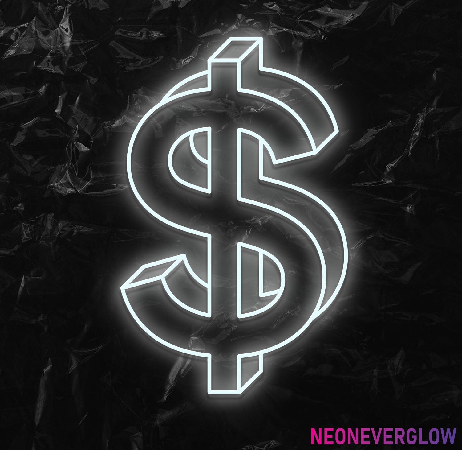 " $ " LED Neonschild - NEONEVERGLOW