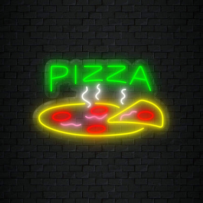 "Pizza Food" Neonschild Sign Schriftzug - NEONEVERGLOW