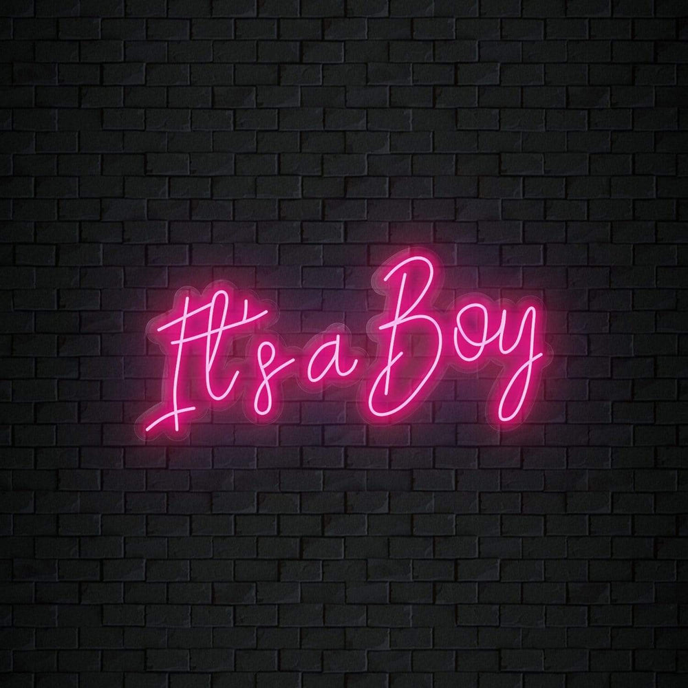 It´s a Boy Neonschild Sign Schriftzug - NEONEVERGLOW