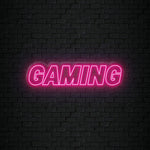 "Gaming" LED Game Neonschild Sign Schriftzug - NEONEVERGLOW