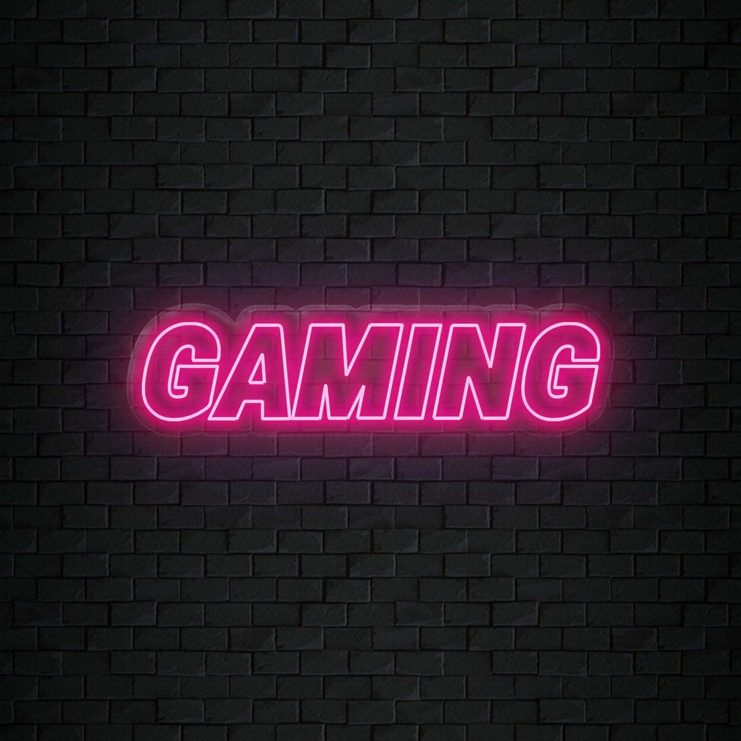 "Gaming" LED Game Neonschild Sign Schriftzug - NEONEVERGLOW
